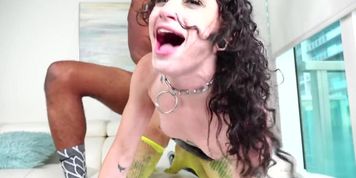 Escaped Black Psycho Violently Assfucks A Fan!