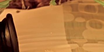 Pussy Oozing Grool and Gasping Moaning Woman