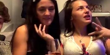 Two horny Brutish teen sluts suck cocks and get pounded hard live at sexycamx