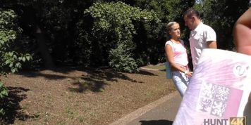 HUNT4K Perfectly looking teen is ready to have sex with stranger