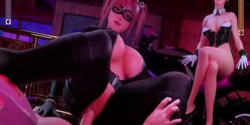 Dead Or Alive - Hot Mai Shiranui And Honoka - Part 1