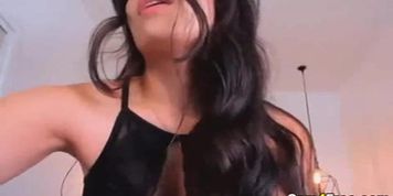 The Girl Poured Everything Around With Her Squirt