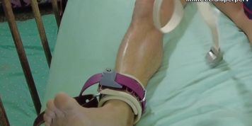 ABDL adult diaper fetish and segufix restraints straitjacket