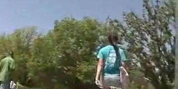 No sound: College Girl upskirts #2