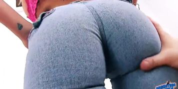 Amazing Huge Natural Tits Petite Blonde Teen Has Big Cameltoe