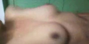 Cute girl shower her bf suck and fuck