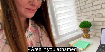 Stepmother Caught Her Stepson While He Jerked Off To Her Intimate Photos (Alina Rai)