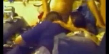 two cousins share a slutty girl after party at their house