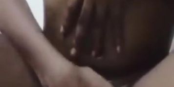 FEELING LONELY - BLACK GIRL MASTURBATING