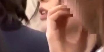 innocent schoolgirl fucked by geek in train