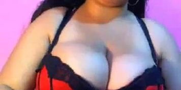 Mature Woman Shows Off Her Big Boobs