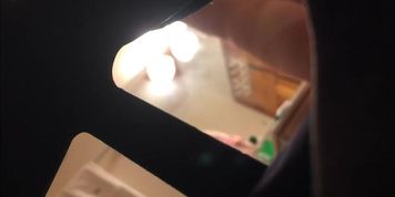 Girl takes shower