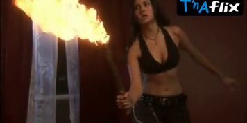 Nina Dobrev Sexy Scene  in Never Cry Werewolf
