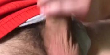 Client watches while I screw my ass with a dildo and cum 