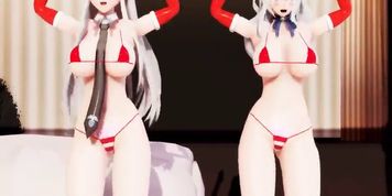 MMD dance