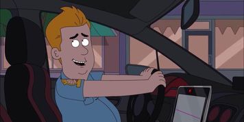 GINA CAR BLOWJOB - Paradise PD - sexy car makes him dream about a blowjob - female police fellatio
