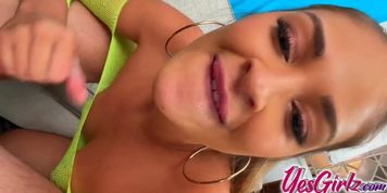 Tan Girl Gizelle'S Freaky Fucking And Footjob (Gizelle Blanco)