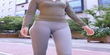 ?APG MUMU-01? TEEN ASIA GIRL WITH YOGA PANTS GYM SWEET ASS AMATEUR