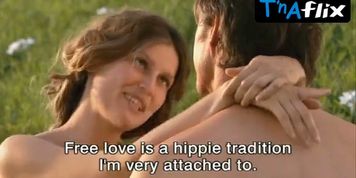 Laetitia Casta Breasts,  Bush Scene  in Born In 68
