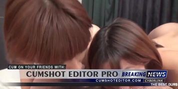 Two Submissive Young Asian Teens Serving Dick P1