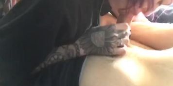 Hot milf sucking dick