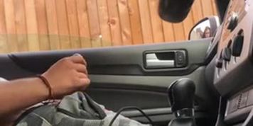 Car Flash Sexy Teen