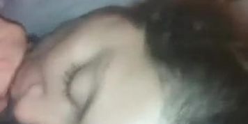 Vicky making mutt nut while on the toilet