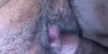 Cumming on that chocolate cock 