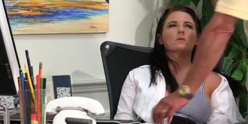 Secretaria hypnotized
