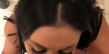 Audrey bitoni onlyfans blowjob