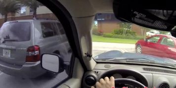 Real teen sucking and fucking on spycam POV