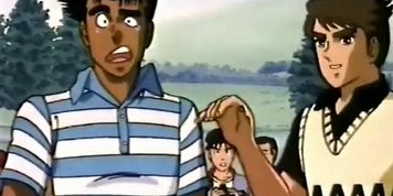 Anime sweetie banged doggy style on the golf field