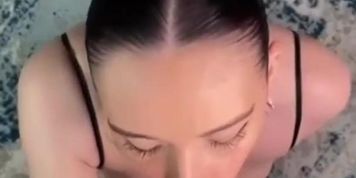 Onlyfans POV Blowjob Brunette Handjob