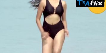 Sai Tamhankar Butt,  Breasts Scene  in Sai Tamhankar And  Smita Gondkar Hot Bikini Compilation