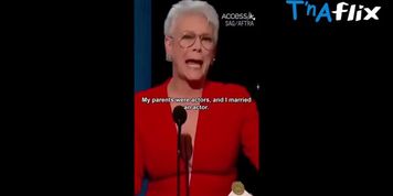 Jamie Lee Curtis Lesbian Scene  in Screen Actors Guild Awards (Michelle Yeoh)