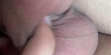 Shaved boy testis eggs