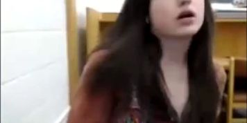 University student showing big titsUniversity