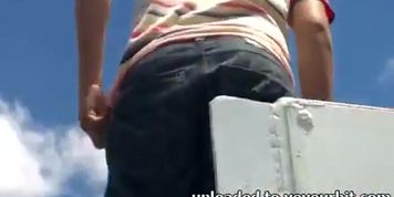 Upskirt Dance Off, Little White Sexy Panties
