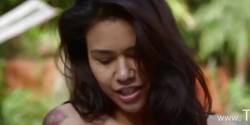 korean bitch sucking strong mans cock