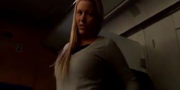 Amateur Train Station Blowjob