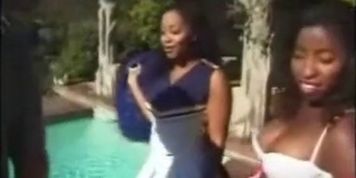Vanessa & Kitten - Ebony Cheerleaders FFM