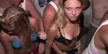 College Teens Shake & Grind In Tiny Bikinis At A Foam Party