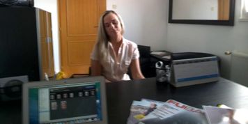 CZECHSUPERMODELS - Sexy Blonde Student Fucks Model Agent