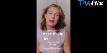 Millie Bobby Brown Breasts,  Bikini Scene  in Millie Bobby Brown New Sexy Photos