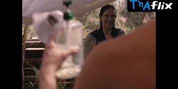 Amanda Plummer Breasts,  Bush Scene  in Spiral Farm