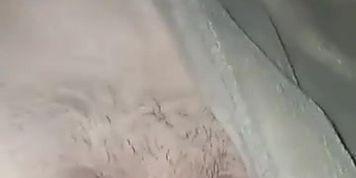 Fingering her wet pussy after fucking for hours