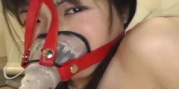 Jap sub teen spanked and buttfucked by machine