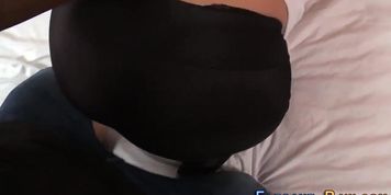 Jizzy euro fucked black