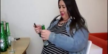 Layla beer chug