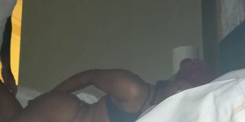 Ebony Teen Fucked in Hotel